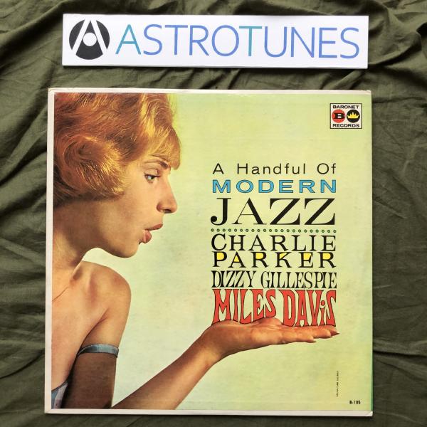 美盤 1959年 米国盤 オリジナル盤 Charlie Parker LPレコード A Handfu...