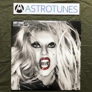 未開封新品 180g重量盤 2011年 欧州盤 レディー・ガガ Lady Gaga 2枚組LPレコード Born This Way Clarence Clemons, Brian May｜astrotunes