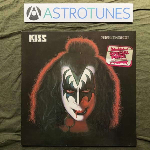 傷なし美盤 1980年 ドイツ盤 ジーン・シモンズ Gene Simmons LPレコード S/T:...