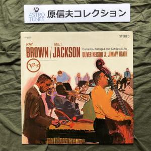 原信夫Collection 美ジャケ 1965年 米国オリジナルリリース盤 Ray Brown / Milt Jackson LPレコード S/T: Hank Jones, 原信夫手書き解説付