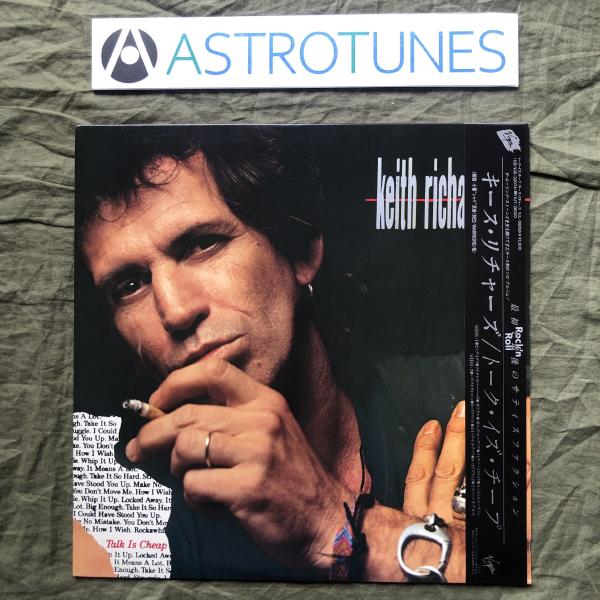 傷なし美盤 良ジャケ 1988年 国内盤 キース・リチャーズ Keith Richards LPレコ...
