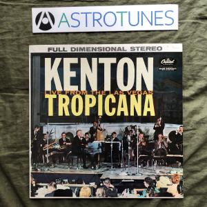 原信夫Collection 美盤 激レア 1961年 米国本国盤 Stan Kenton LPレコード Kenton Live From The Las Vegas Tropicana: ASTROTUNES a013423
