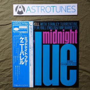 美盤 レア盤 Blue Note 1979年 国内盤 Kenny Burrell LPレコード Midnight Blue 帯付 Stanley Turrentine: ASTROTUNES a020639