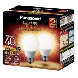 Panasonic（パナソニック） LED電球プレミア LDA5L-G-/Z40E/S/W/2