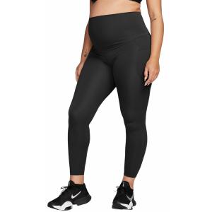 ナイキ カジュアルパンツ ボトムス レディース Nike Women's One Maternity High-Waisted 7/8 Leggings Black｜asty-shop2