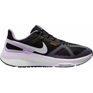 ナイキ シューズ レディース ランニング Nike Women's Structure 25 Running Shoes Black/Lilac｜asty-shop2