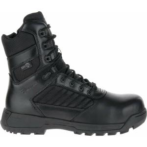 ベイツ ブーツ シューズ メンズ Bates Men's Tactical Sport 2 Tall Side Zip Dryguard Composite Toe Boots Black｜asty-shop2