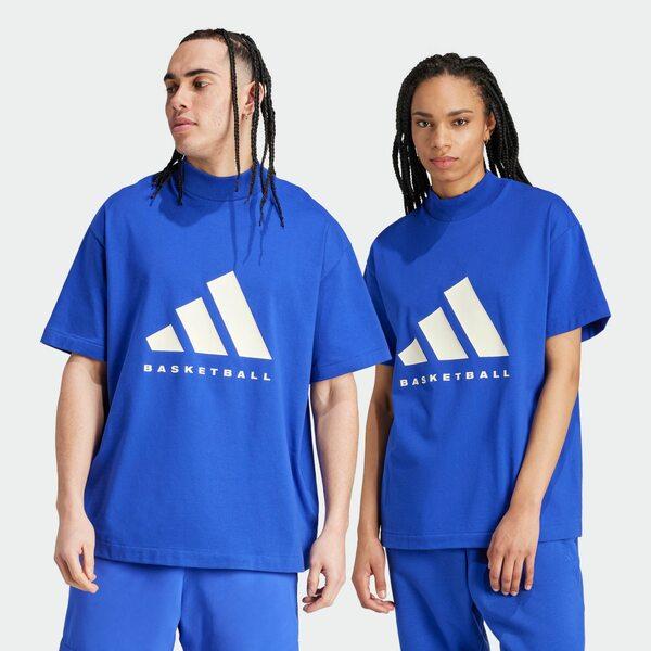 アディダス シャツ トップス メンズ adidas Basketball T-Shirt Lucid...