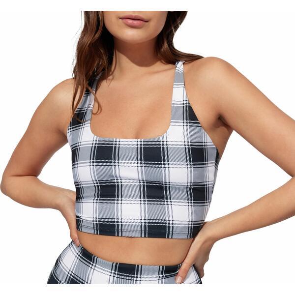 イレブン・バイ・ビーナス・ウィリアムズ カットソー レディース Black/White Plaid 