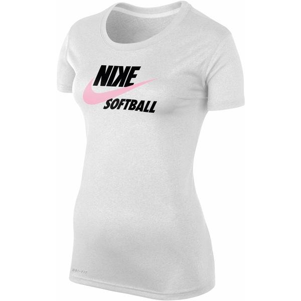 ナイキ トップス レディース ランニング Nike Women&apos;s Softball Swoosh ...