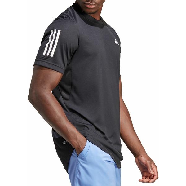 アディダス シャツ トップス メンズ adidas Men&apos;s Club 3-Stripe Tenn...