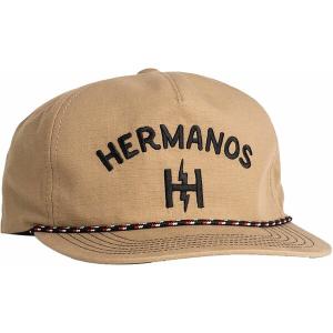 ハウラーブラザーズ 帽子 アクセサリー レディース Howler Brothers Men's Unstructured Snapback Hat Hermanos Khaki/ One Size｜asty-shop2