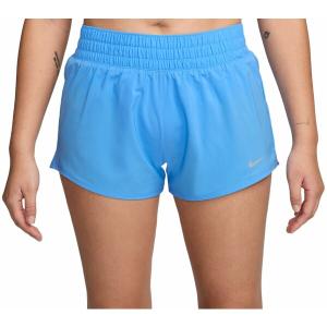 ナイキ カジュアルパンツ ボトムス レディース Nike Women's One Dri-FIT Mid-Rise 3" Brief-Lined Shorts University Blue｜asty-shop2