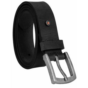 ティンバーランド ベルト アクセサリー メンズ Timberland Men's 40mm Rivet Belt Black｜asty-shop2
