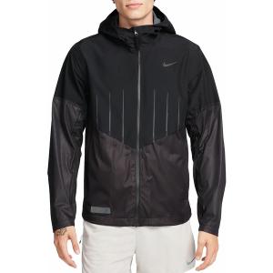 ナイキ ジャケット＆ブルゾン アウター メンズ Nike Men's Storm-FIT ADV Running Division Aerogami Jacket Black