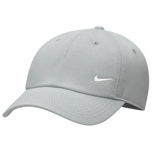ナイキ 帽子 アクセサリー レディース Nike Club Unstructured Curved Bill Cap Base Grey｜asty-shop2