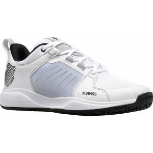 ケースイス スニーカー シューズ メンズ K-Swiss Men's Ultrashot Team Tennis Shoes White/Black｜asty-shop2