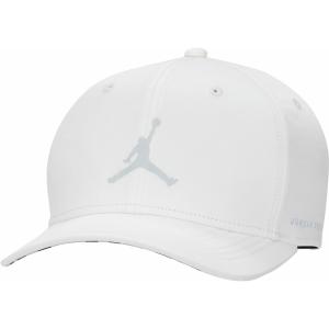 ジョーダン 帽子 アクセサリー メンズ Jordan Men's Golf Rise Hat White/Platinum｜asty-shop2