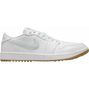 ジョーダン シューズ メンズ ゴルフ Nike Air Jordan 1 Low G Golf Shoes White/Platinum｜asty-shop2