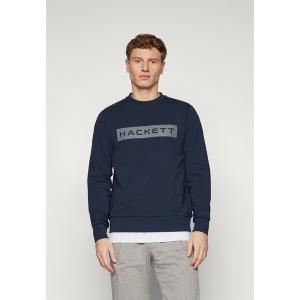 ハケット ロンドン パーカー・スウェットシャツ メンズ アウター ESSENTIAL CREW - Sweatshirt - navy/grey｜asty-shop2