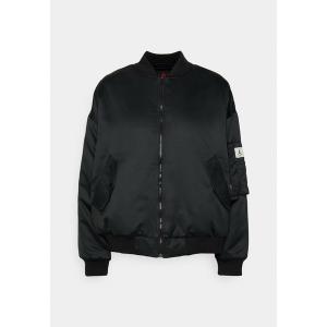 ジョーダン コート レディース アウター W J FLIGHT RENEGADE JKT - Bomber Jacket - black｜asty-shop2