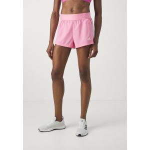 アディダス カジュアルパンツ レディース ボトムス HYPERGLAM - Sports shorts - bliss pink/white
