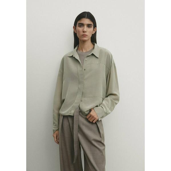 マッシモ ドゥッティ シャツ レディース Button-down blouse - beige トッ...