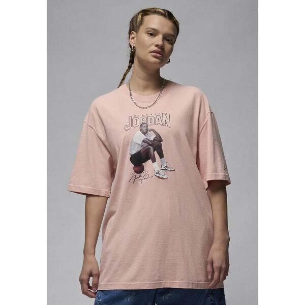 ジョーダン Tシャツ レディース トップス Print T-shirt - pink glaze