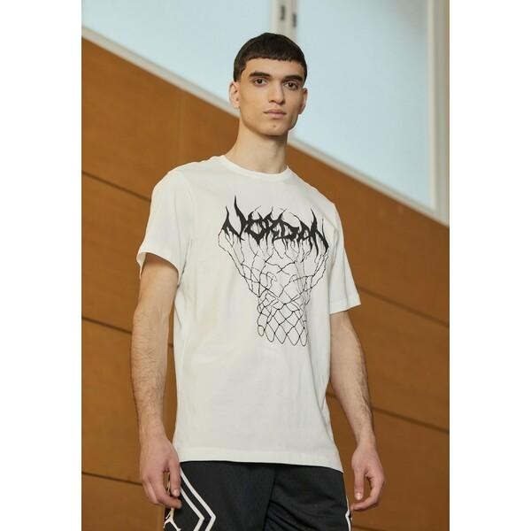ジョーダン トップス メンズ バスケットボール CREW - Sports T-shirt - wh...