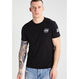 アルファインダストリーズ Tシャツ メンズ トップス 176507 - Print T-shirt - black