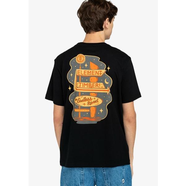 エレメント Tシャツ メンズ トップス TIMBER MOTEL - POUR  - Print T...