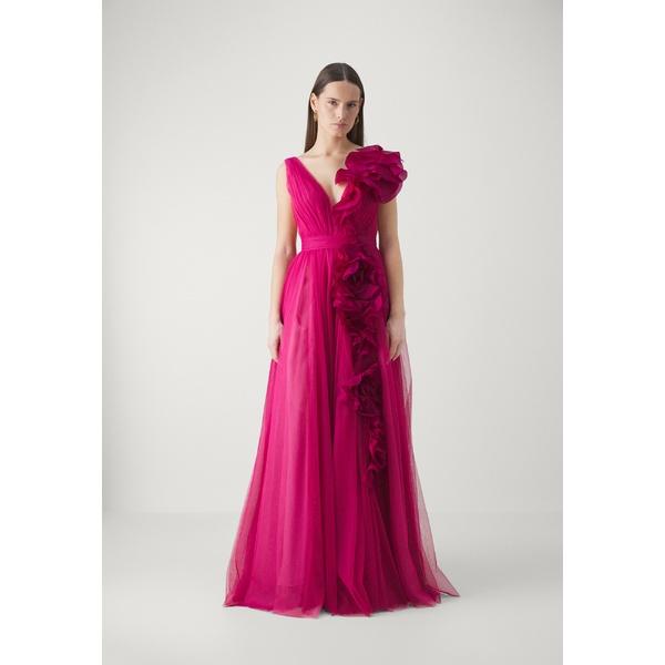 マルケッサ ワンピース レディース トップス DEEP V NECK ILLUSION GOWN -...