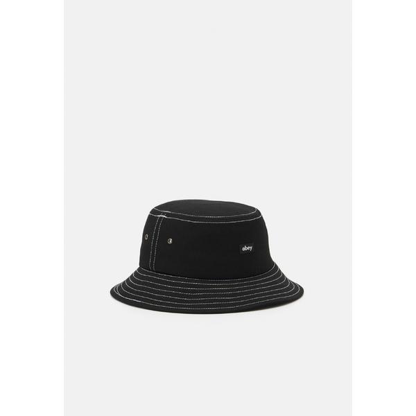 オベイ 帽子 メンズ アクセサリー BUCKET HAT UNISEX - Hat - black