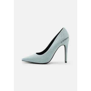 ジースター サンダル レディース シューズ STRAY DNM W - Classic heels - light blue｜asty-shop2