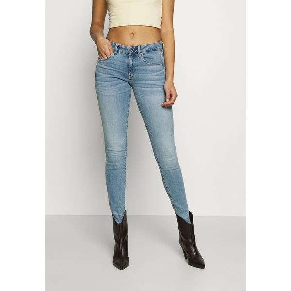 ジースター カジュアルパンツ レディース ボトムス 3301 MID SKINNY - Jeans ...