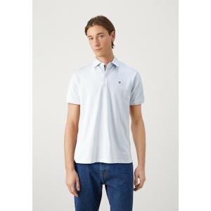 ハケット ロンドン Tシャツ メンズ トップス SWIM TRIM PALM - Polo shirt - white｜asty-shop2