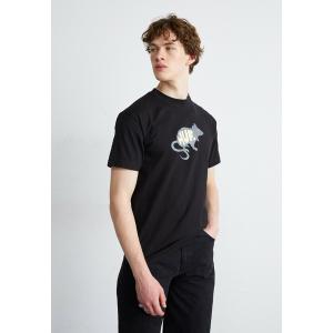 ハフ Tシャツ メンズ トップス MANS BEST FRIEND TEE - Print T-shirt - black｜asty-shop2