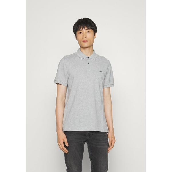 ガント Tシャツ メンズ トップス REG SHIELD SS - Polo shirt - gre...