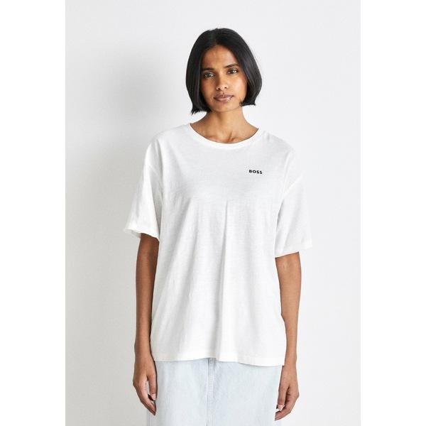 ボス Tシャツ レディース トップス EBAND - Print T-shirt - white