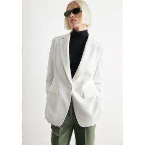 マーク ケイン コート レディース アウター Short coat - off white｜asty-shop2