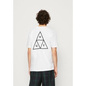 ハフ Tシャツ メンズ トップス SET TEE UNISEX - Print T-shirt - white｜asty-shop2