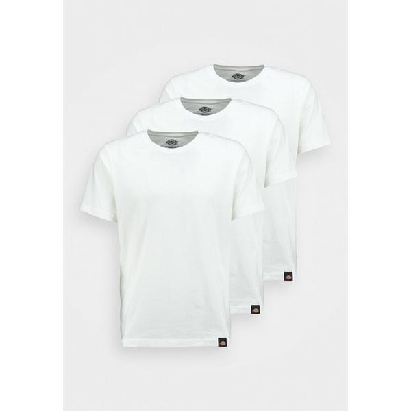 ディッキーズ Tシャツ メンズ トップス 3PACK - Basic T-shirt - white