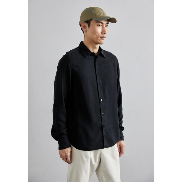 ジェイ リンドバーグ シャツ メンズ トップス COMFORT - Shirt - black