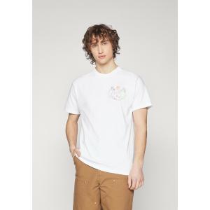 オベイ Tシャツ メンズ トップス CUP OF TEA UNISEX - Print T-shirt - white｜asty-shop2