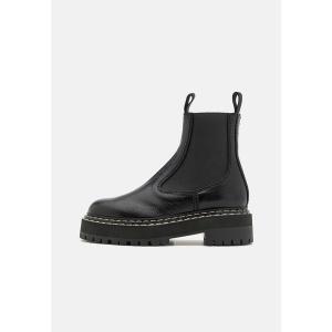 プロエンザショラー ブーツ レディース シューズ LUG SOLE CHELSEA BOOTS - Platform ankle boots - black｜asty-shop2