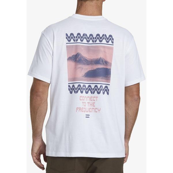 ビラボン Tシャツ メンズ トップス Print T-shirt - wht