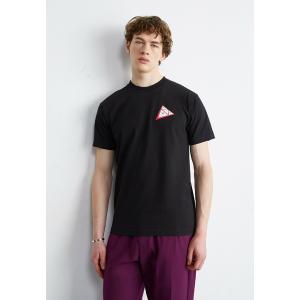 ハフ Tシャツ メンズ トップス SKEWED TEE - Print T-shirt - black｜asty-shop2