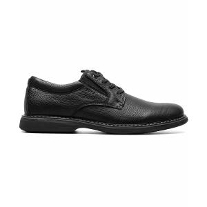 ノンブッシュ オックスフォード シューズ メンズ Men's Otto Plain Toe Oxford Shoes Black Tumble｜asty-shop2