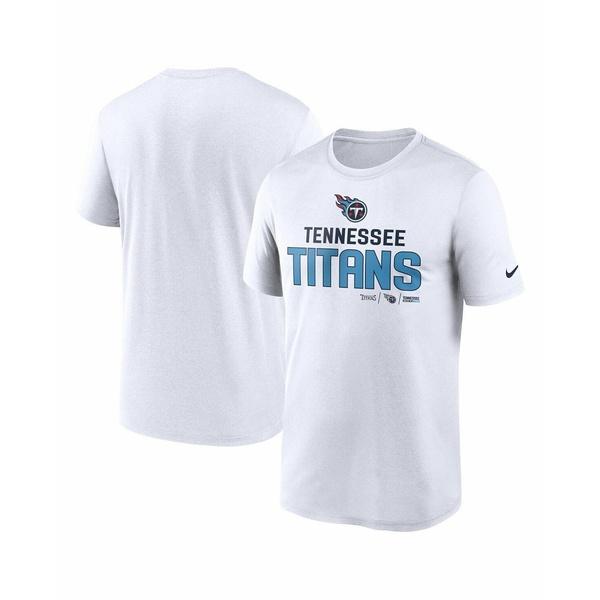 ナイキ Tシャツ トップス メンズ Men&apos;s White Tennessee Titans Leg...