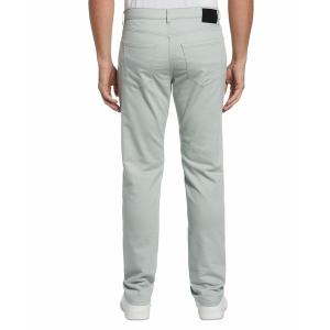 ペリーエリス カジュアルパンツ ボトムス メンズ Men's Slim-Fit Stretch Knit 5-Pocket Pants Aqua Gray